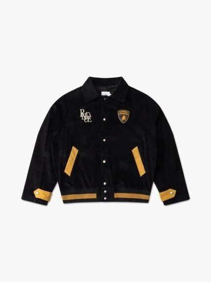 Rhude Admiro Contrast Jacket - Embrace contemporary style with the Rhude Admiro Contrast Jacket, featuring bold contrasts and modern design for a fashion-forward statement."