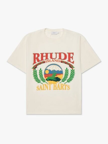 Stylish Rhude Beach Chair T-Shirt, perfect for casual vibes and laid-back fashion. Summer essentials!