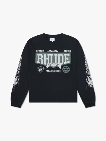 Stylish RHUDE 4X4 LS Sweater - Urban fashion meets comfort. Elevate your streetwear game!